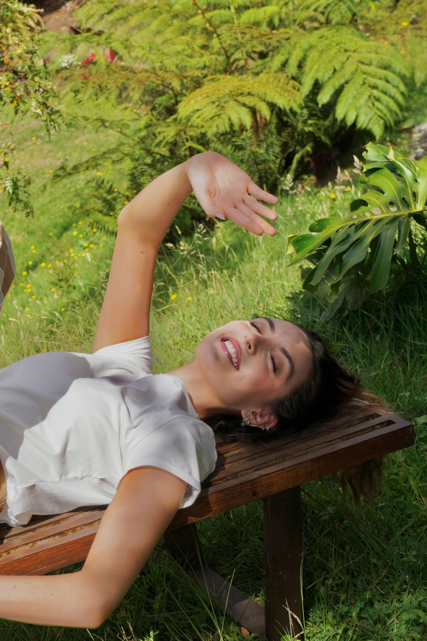 Camiseta Greta Marfil