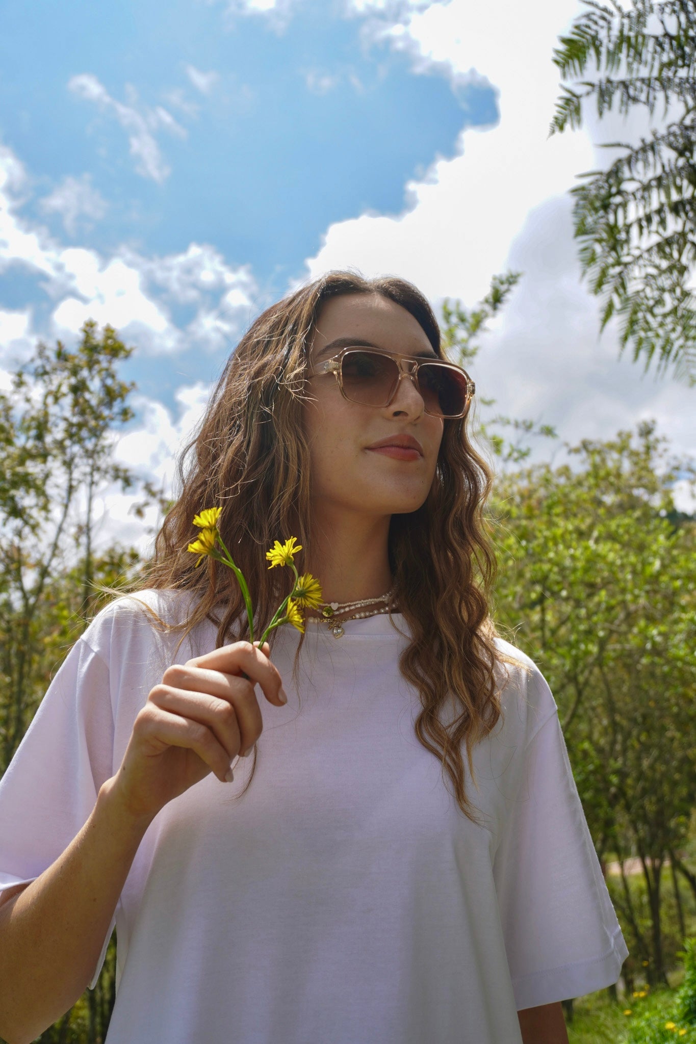 Camiseta Cloe Blanca