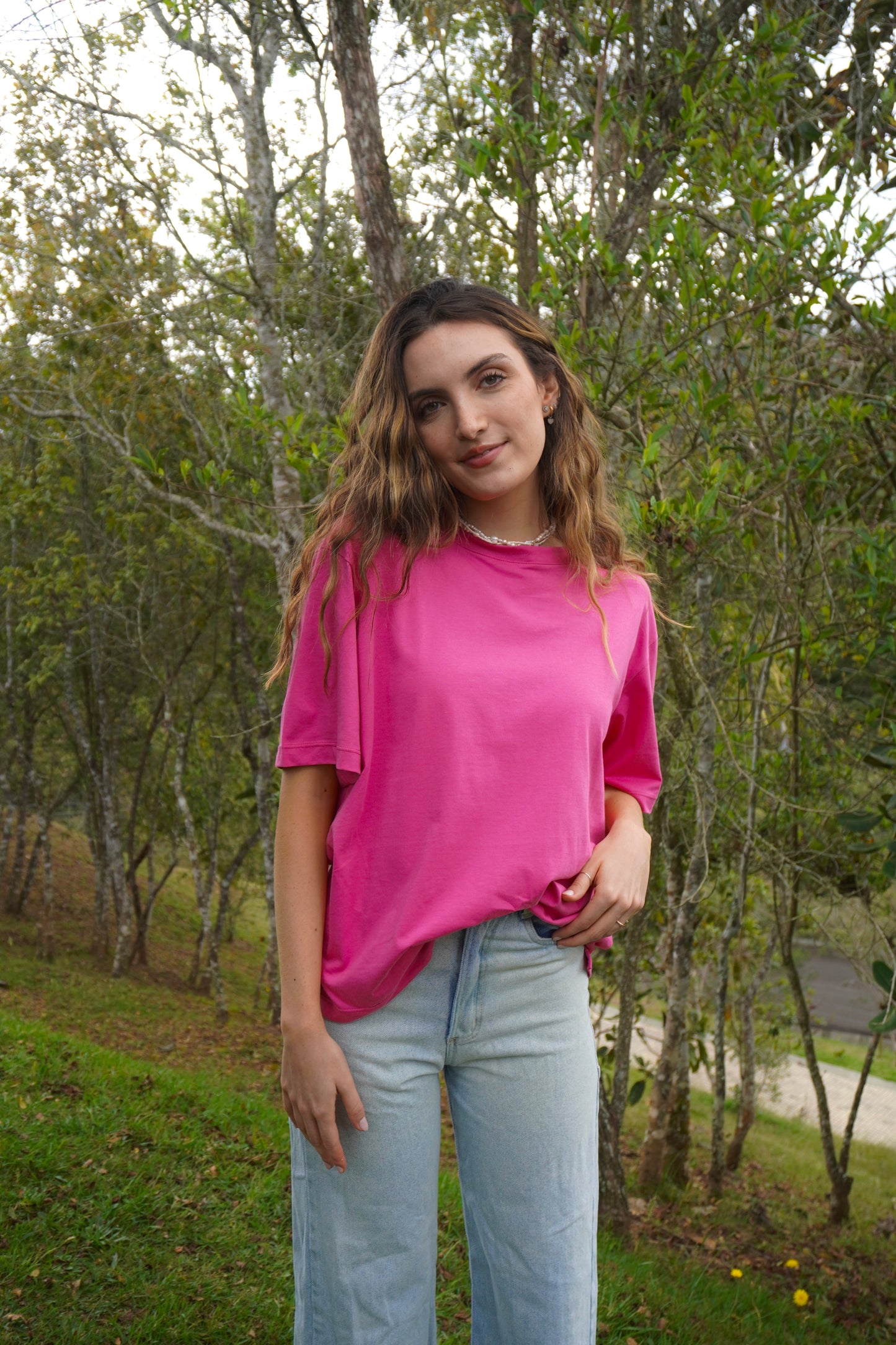 Camiseta Cloe Rosada