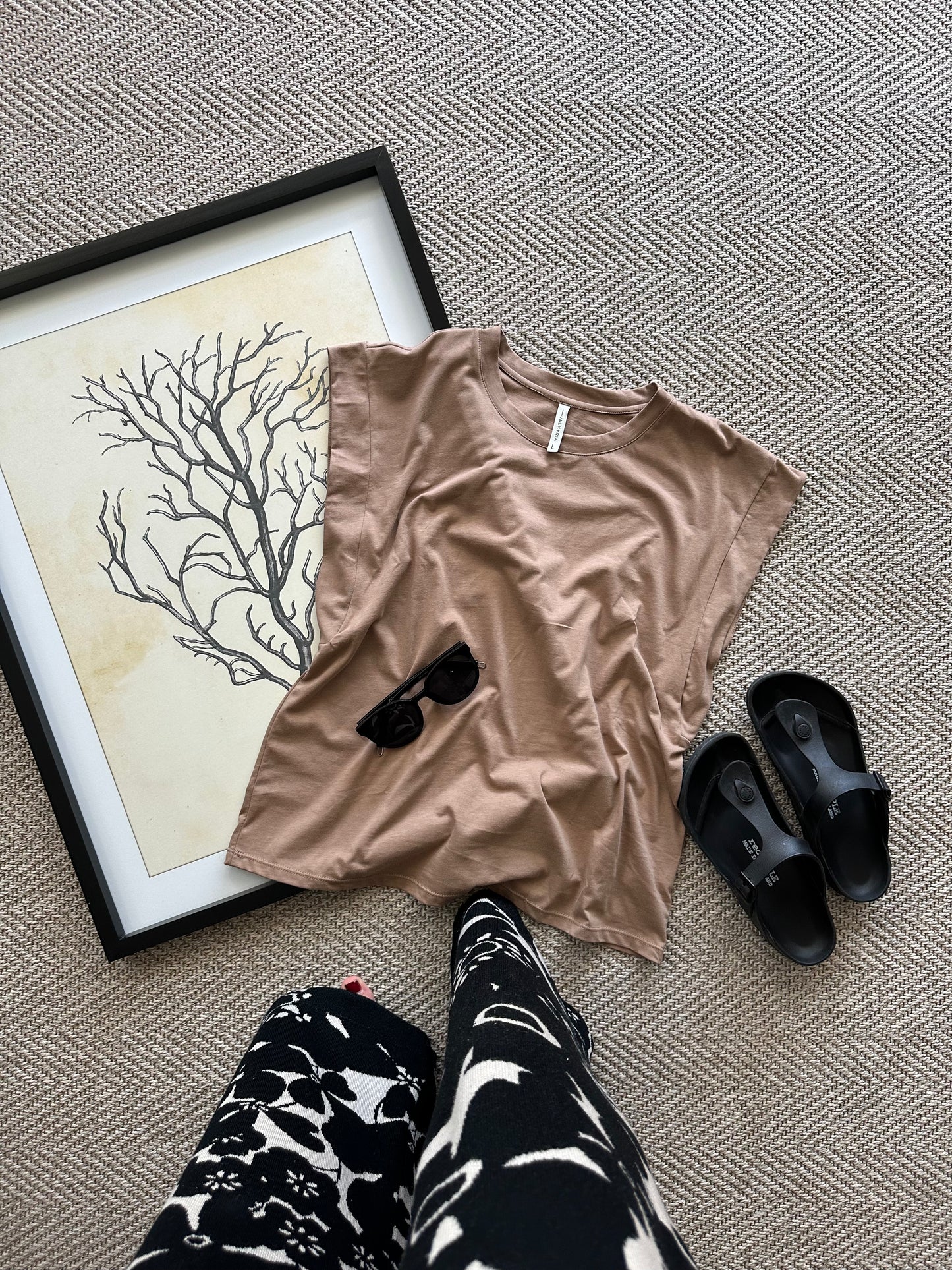 Camiseta Frida Cafe Latte