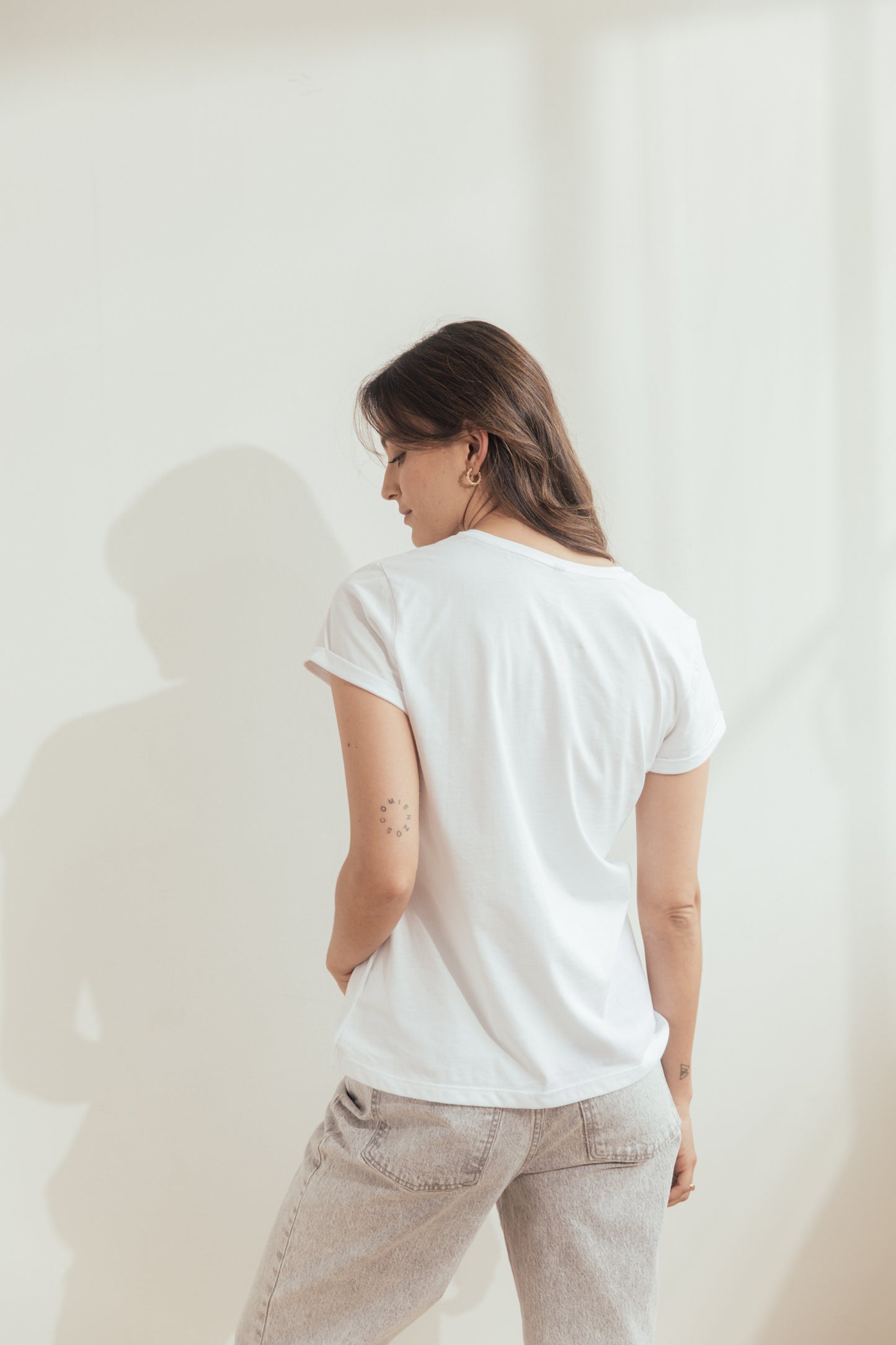 Camiseta Greta Marfil