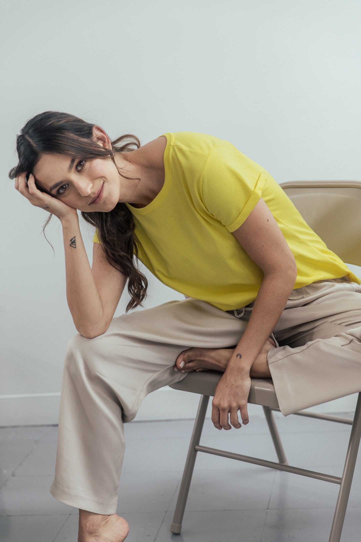 Camiseta Greta Amarilla